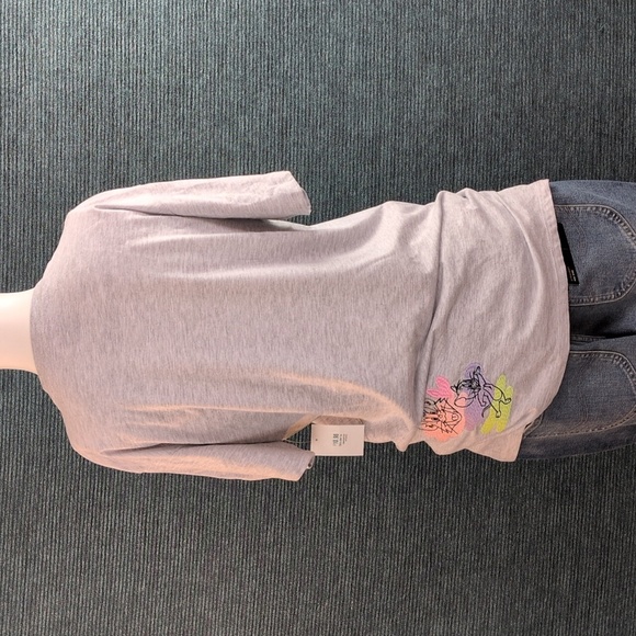 Tom And Jerry Embroidered Tee Shirt - Picture 5 of 9